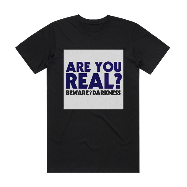 Beware of Darkness Are You Real 2 Album Cover T-Shirt Black