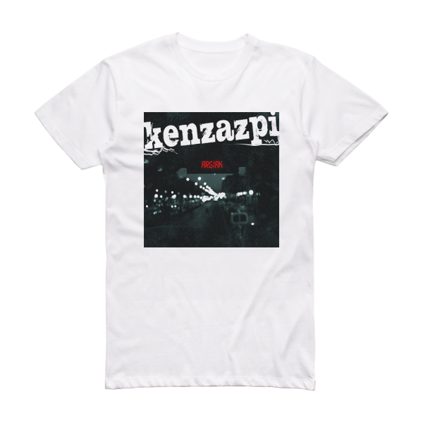 Ken Zazpi Argiak Album Cover T-Shirt White
