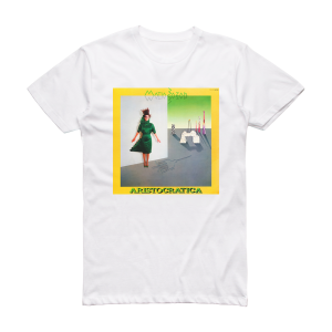Matia Bazar Aristocratica Album Cover T-Shirt White