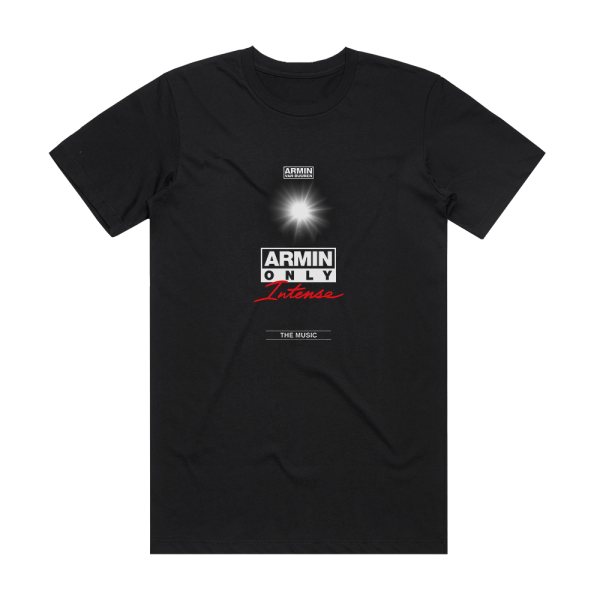 Armin van Buuren Armin Only  Intense The Music Album Cover T-Shirt Black