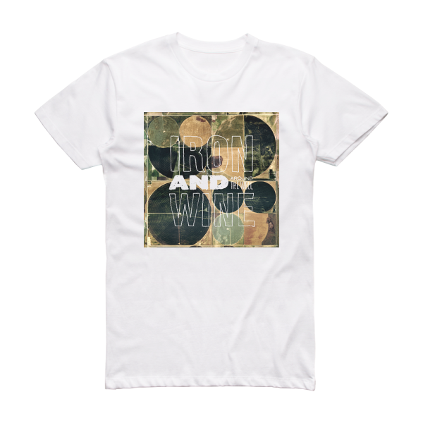 Iron and Wine Around The Well Album Cover T-Shirt White