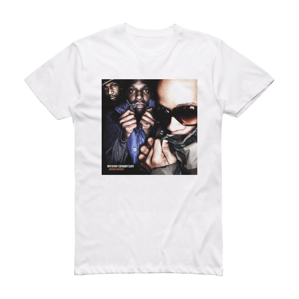 Antipop Consortium Arrhythmia Album Cover T-Shirt White