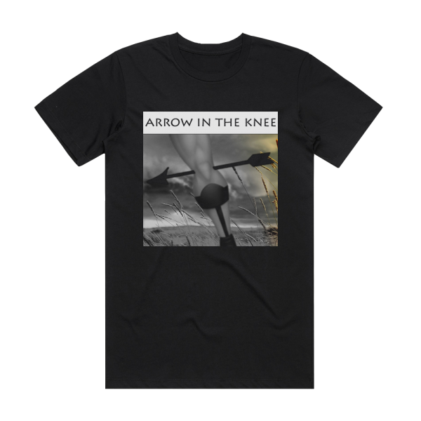 Approaching Nirvana Arrow In The Knee Album Cover T-Shirt Black