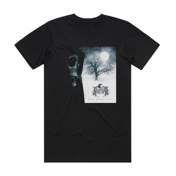 Lunar Aurora Ars Moriendi Album Cover T-Shirt Black