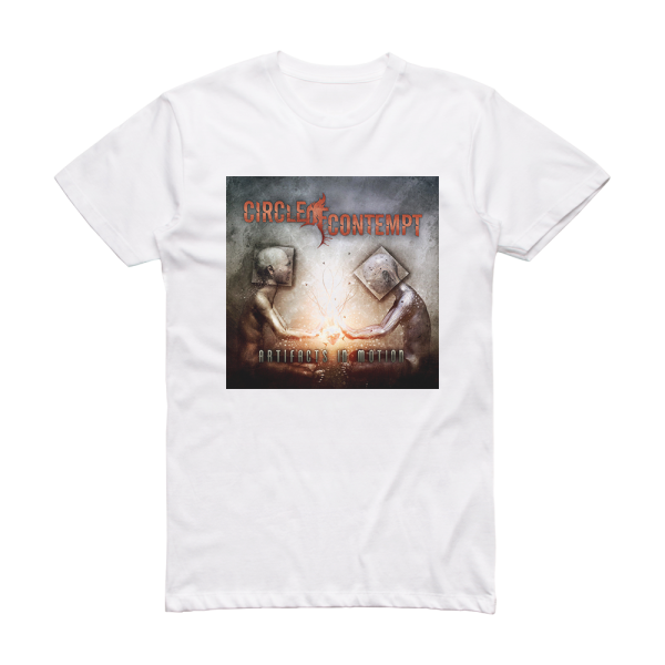 Circle of Contempt Artifacts In Motion Album Cover T-Shirt White