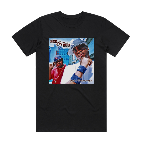 Masta Ace Arts Entertainment Album Cover T-Shirt Black