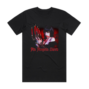 As Angels Bleed As Angels Bleed Album Cover T-Shirt Black