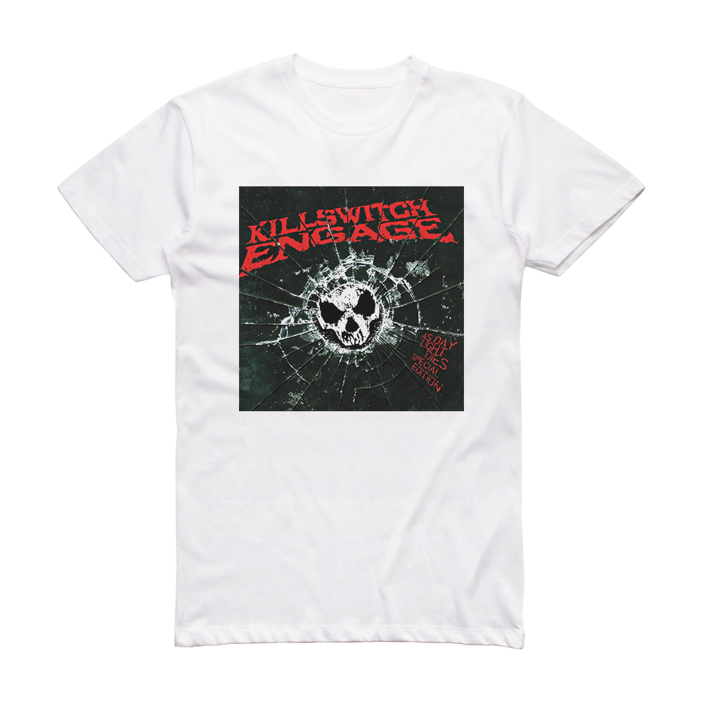 Killswitch Engage As Daylight Dies 2 Album Cover T-Shirt White – ALBUM ...