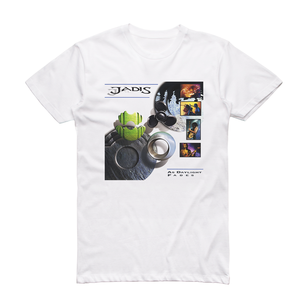 Jadis As Daylight Fades Album Cover T-Shirt White