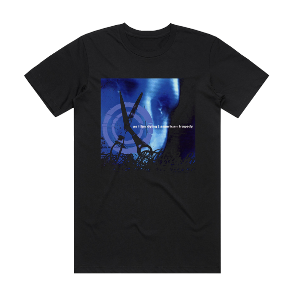 As I Lay Dying As I Lay Dying American Tragedy Album Cover T-Shirt Black