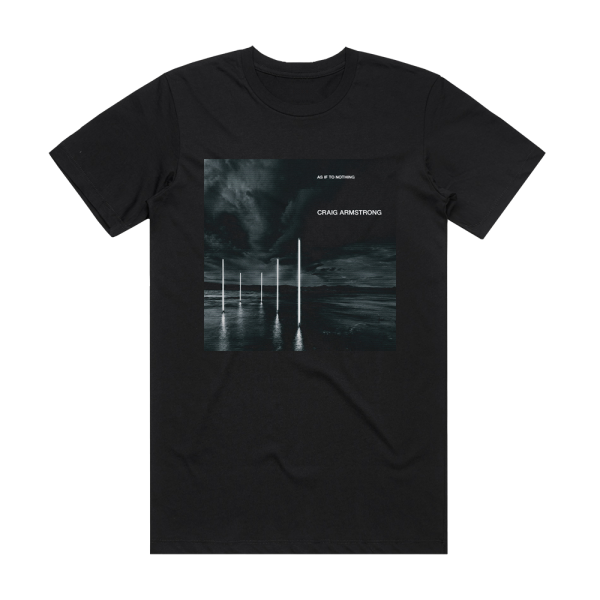 Craig Armstrong As If To Nothing 1 Album Cover T-Shirt Black