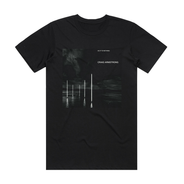 Craig Armstrong As If To Nothing 2 Album Cover T-Shirt Black