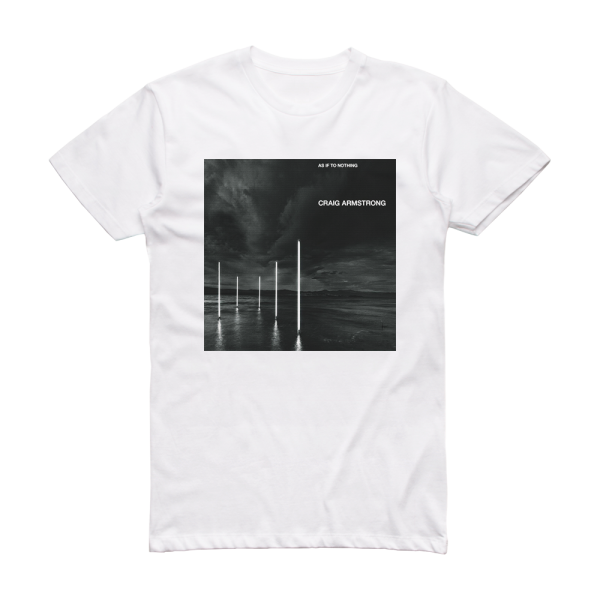 Craig Armstrong As If To Nothing 2 Album Cover T-Shirt White