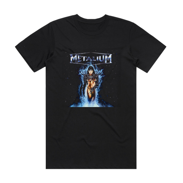 Metalium As One Chapter Four Album Cover T-Shirt Black