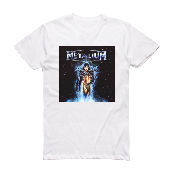 Metalium As One Chapter Four Album Cover T-Shirt White
