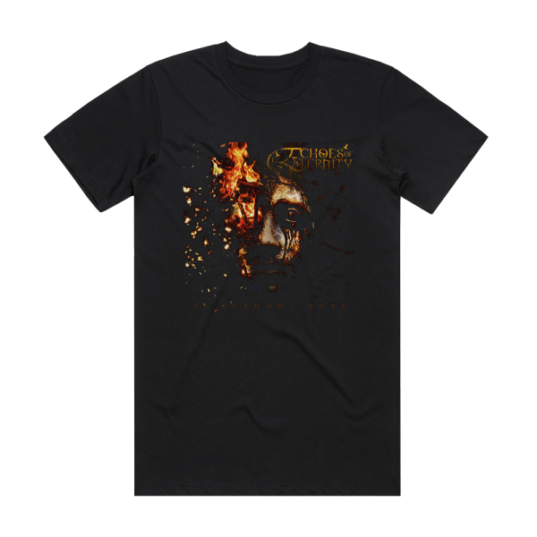 Echoes of Eternity As Shadows Burn Album Cover T-Shirt Black