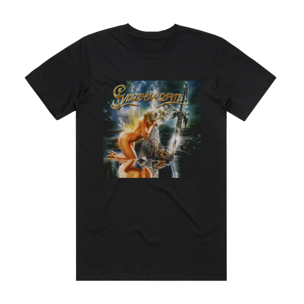 Graveworm As The Angels Reach The Beauty Album Cover T-Shirt Black