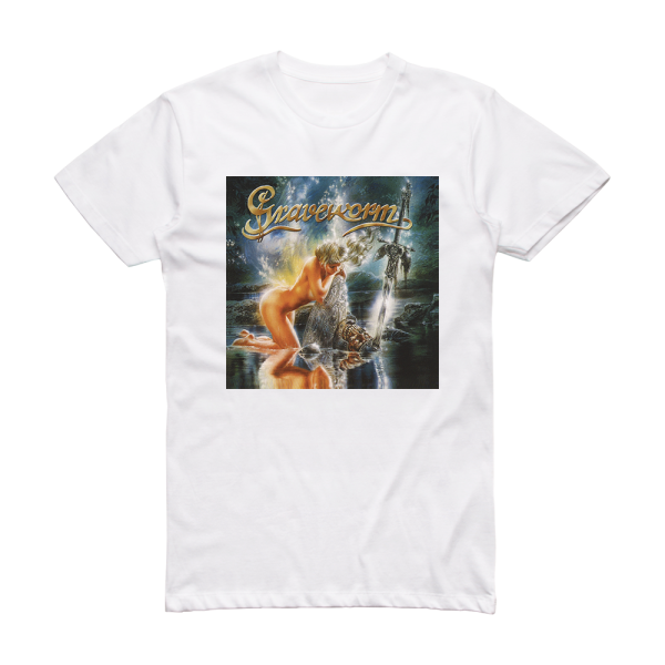 Graveworm As The Angels Reach The Beauty Album Cover T-Shirt White