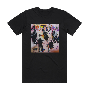 Atlantic Starr As The Band Turns Album Cover T-Shirt Black