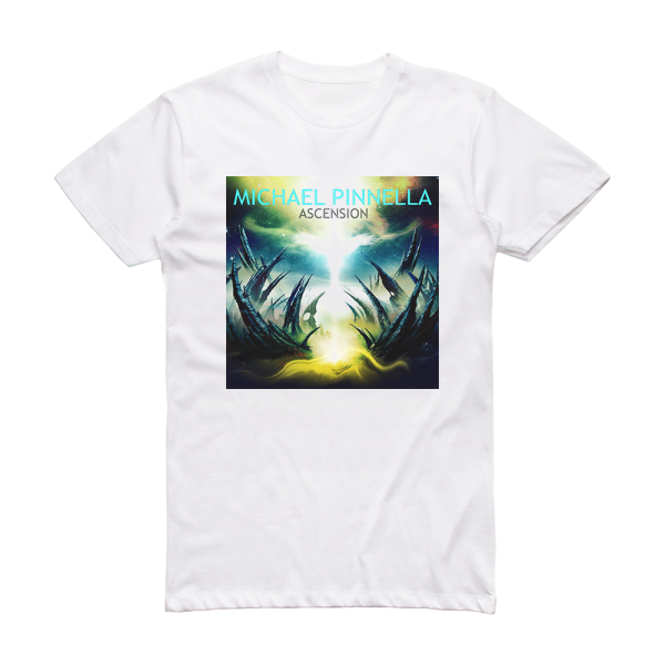 Michael Pinnella Ascension Album Cover T-Shirt White
