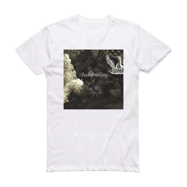 Nocte Obducta Aschefrhling Album Cover T-Shirt White