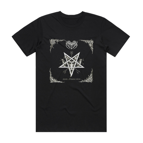 Merrimack Ashes Of Purification 1 Album Cover T-Shirt Black