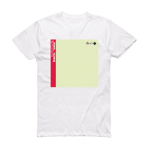 Boris Asia Album Cover T-Shirt White