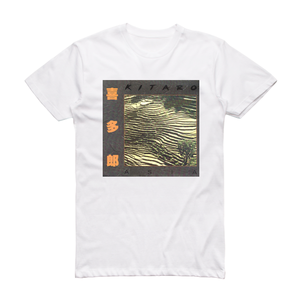 Kitaro Asia Album Cover T-Shirt White