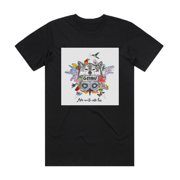 Gatibu Aske Maitte Aske Bizi Album Cover T-Shirt Black