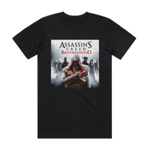 Jesper Kyd Assassins Creed Brotherhood Album Cover T-Shirt Black