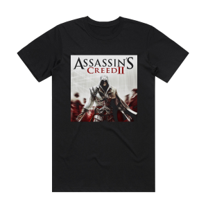 Jesper Kyd Assassins Creed Ii 2 Album Cover T-Shirt Black