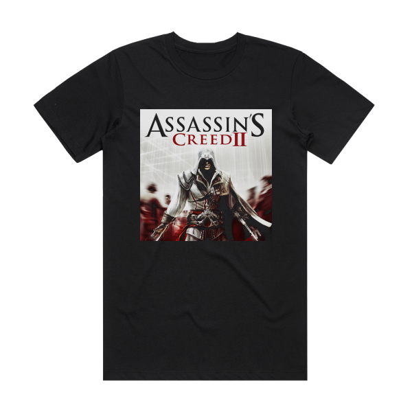 Jesper Kyd Assassins Creed Ii 2 Album Cover T-Shirt Black
