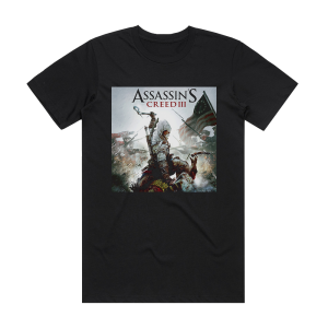 Lorne Balfe Assassins Creed Iii Original Game Soundtrack Album Cover T-Shirt Black