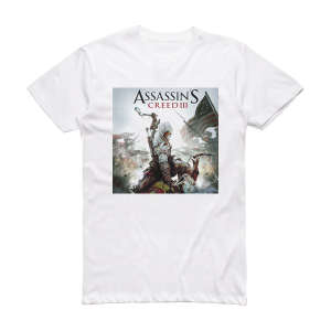 Lorne Balfe Assassins Creed Iii Original Game Soundtrack Album Cover T-Shirt White