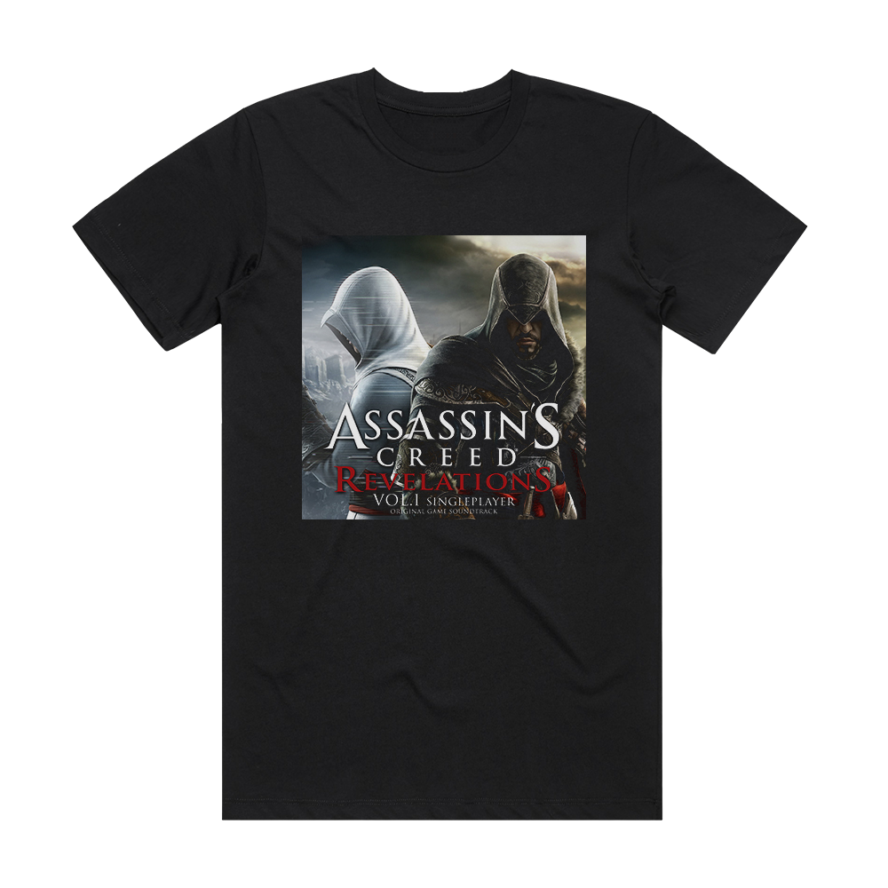 Lorne Balfe Assassins Creed Revelations 1 Album Cover T-Shirt Black