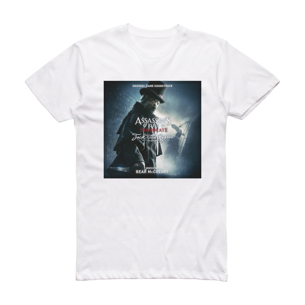 Bear McCreary Assassins Creed Syndicate Jack The Ripper Album Cover T-Shirt White