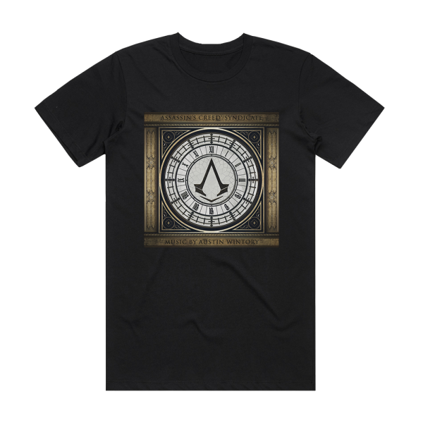 Austin Wintory Assassins Creed Syndicate Original Game Soundtrack Album Cover T-Shirt Black