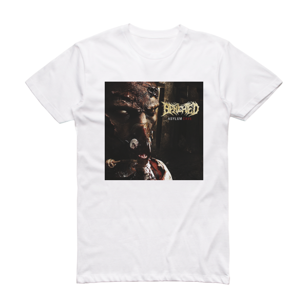 Benighted Asylum Cave Album Cover T-Shirt White
