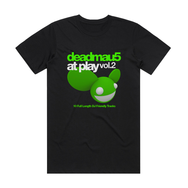 deadmau5 At Play Vol 2 Album Cover T-Shirt Black