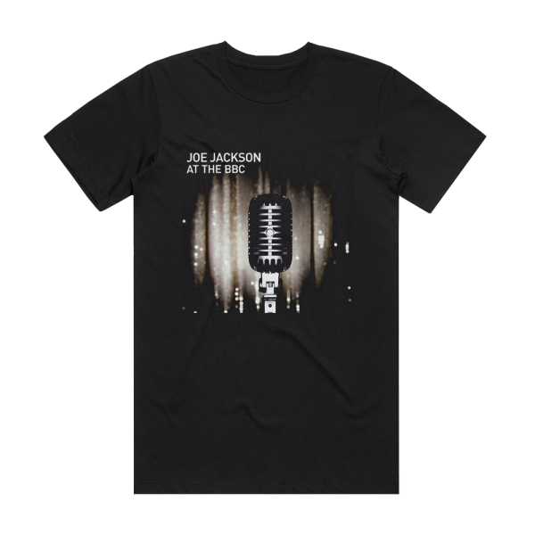 Joe Jackson At The Bbc Album Cover T-Shirt Black