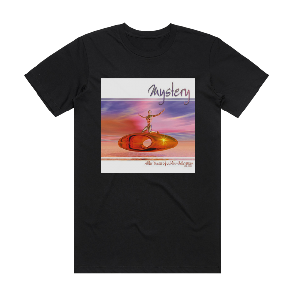 Mystery At The Dawn Of A New Millennium 1992 2000 Album Cover T-Shirt Black