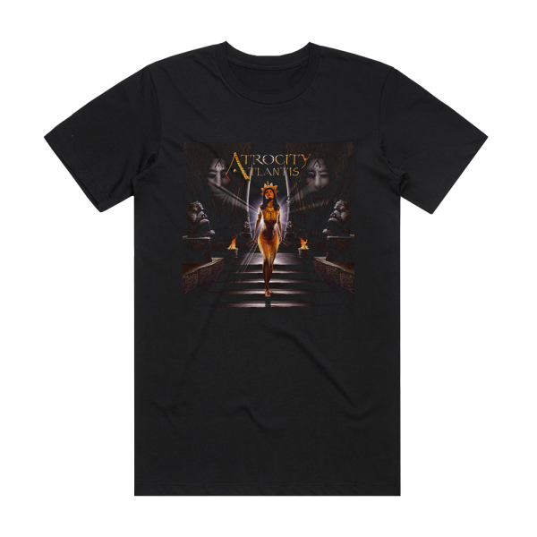 Atrocity Atlantis Album Cover T-Shirt Black
