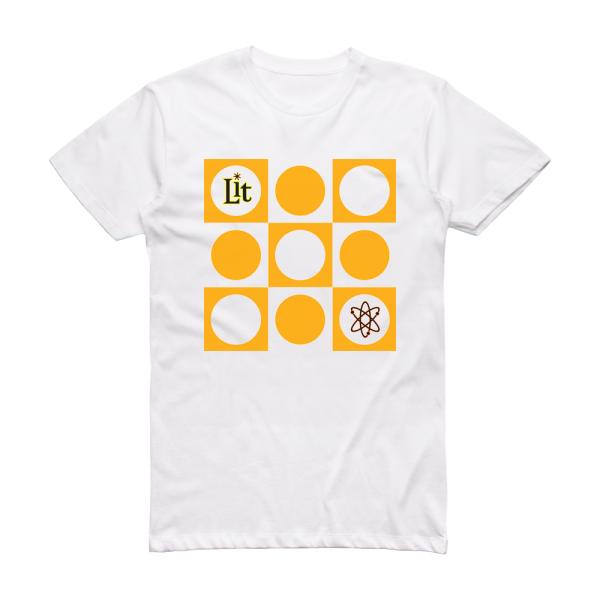 Lit Atomic Album Cover T-Shirt White