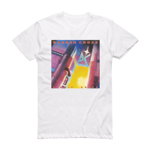Barren Cross Atomic Arena Album Cover T-Shirt White