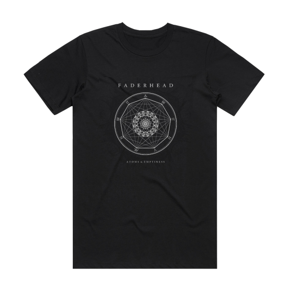 Faderhead Atoms Emptiness Album Cover T-Shirt Black