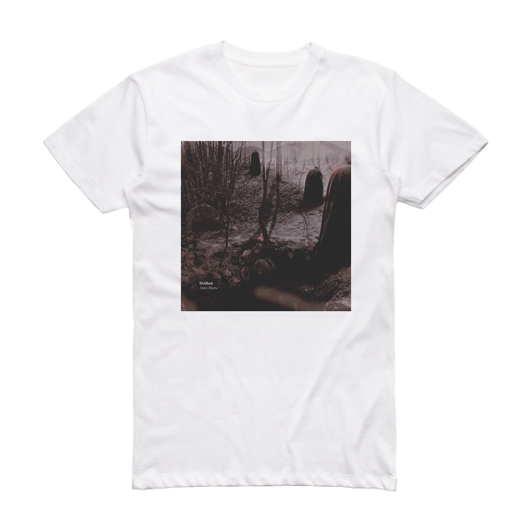 Evoken Atra Mors Album Cover T-Shirt White