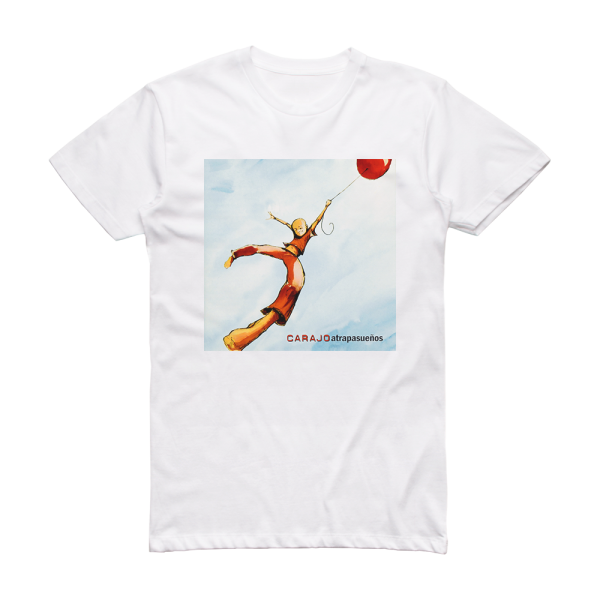 Carajo Atrapasueos 2 Album Cover T-Shirt White