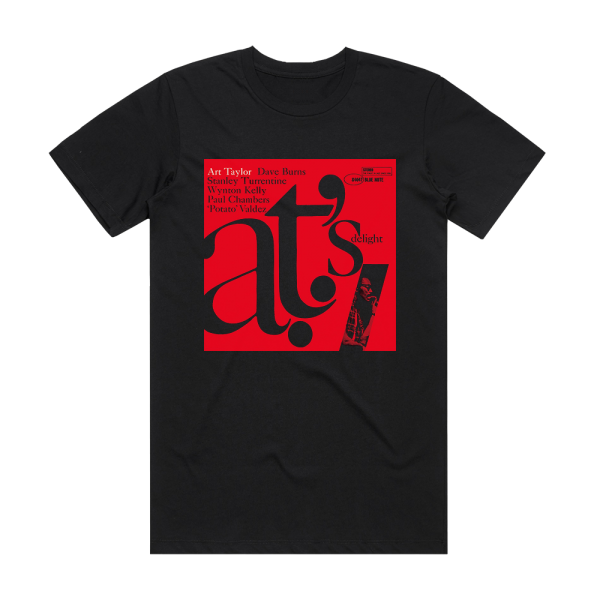 Art Taylor Ats Delight Album Cover T-Shirt Black