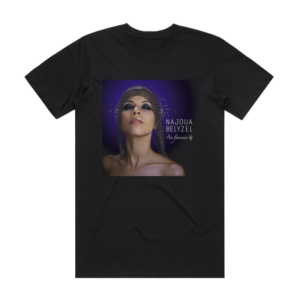 Najoua Belyzel Au Fminin Album Cover T-Shirt Black