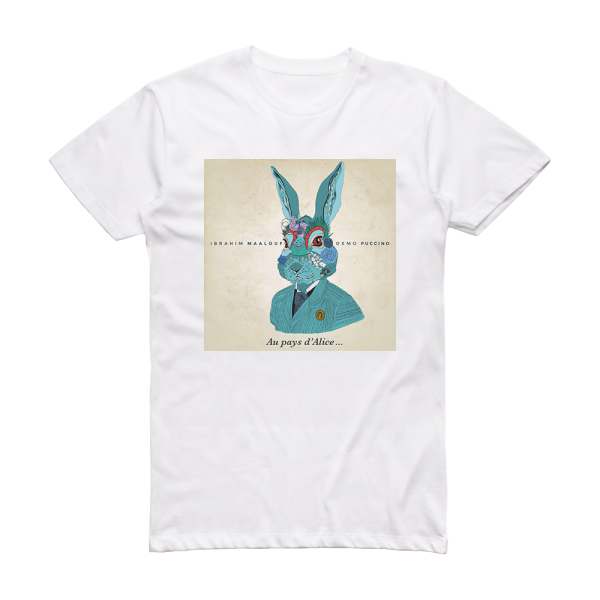 Ibrahim Maalouf Au Pays Dalice Album Cover T-Shirt White